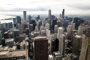 Chicago skyline depicting multiple billing locations