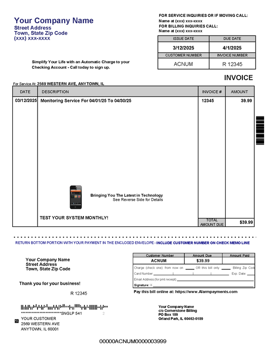 Sample Invoice