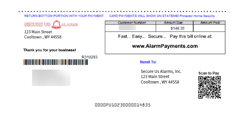 Automated QR Codes make billing Easy!